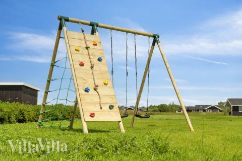 Stort utbud av utomhusaktiviteter vid lyxhus nr 620 i  Lolland/Falster/Møn.