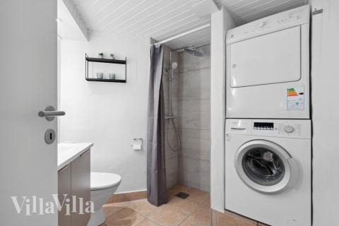 Ett av badrummen i lyxstuga nr 623