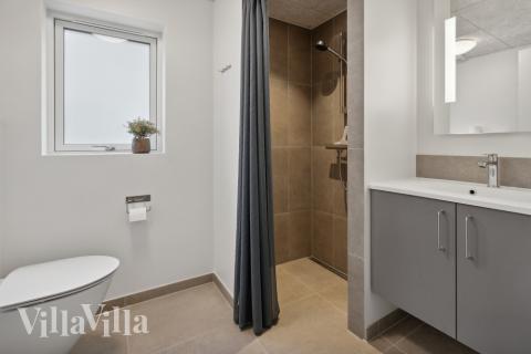 Ett av badrummen i lyxstuga nr 624