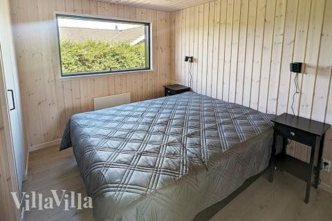 Ett av de 4 utmärkta sovrummen i lyxstuga nr 625 i Lolland/Falster/Møn.