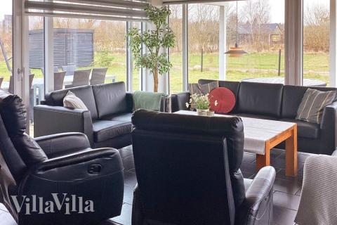 Soffhörnan i lyxstuga 626 i Lolland/Falster/Møn.