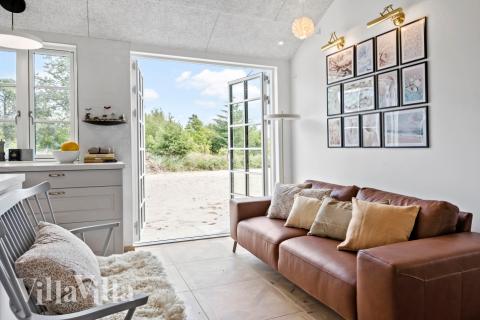 Köket i lyxstuga nr 629 är generöst inrett.