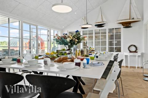 Lyxstuga nr 629 har ett fantastiskt vardagsrum.