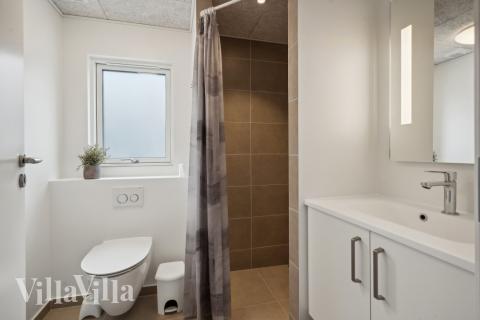 Ett av badrummen i lyxstuga nr 632