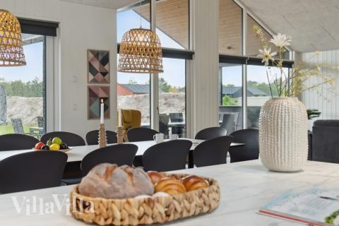 Köket i lyxstuga nr 634 är generöst inrett.