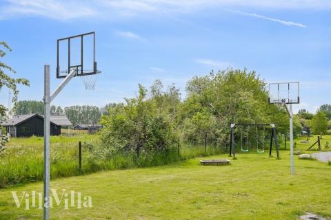 Stort utbud av utomhusaktiviteter vid lyxhus nr 642 i  Lolland/Falster/Møn.