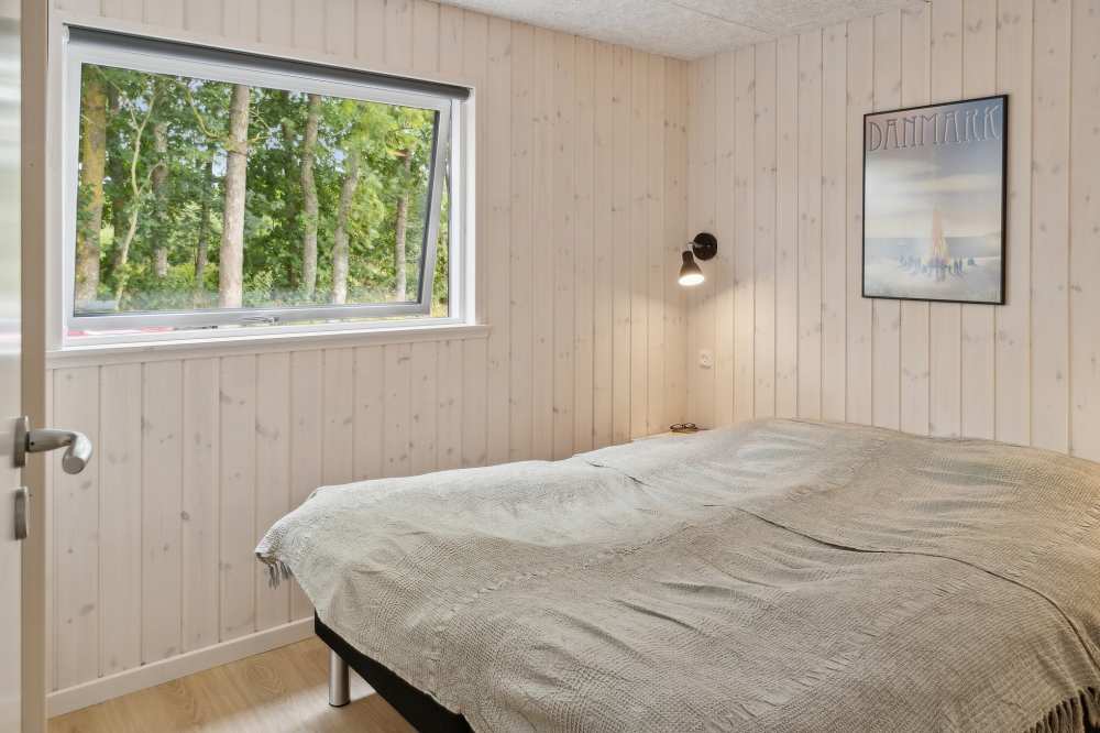 Ett av de 5 utmärkta sovrummen i lyxstuga nr 644 i Lolland/Falster/Møn.