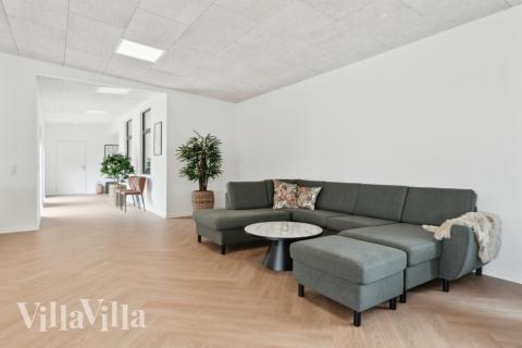 Lyxstuga nr 645 har ett fantastiskt vardagsrum.