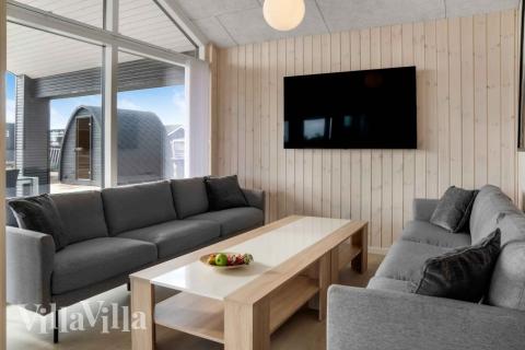 Soffhörnan i lyxstuga 661 i Lolland/Falster/Møn.