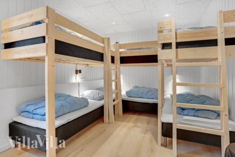 Sovrum i lyxstuga nr 674 i Nordsjälland