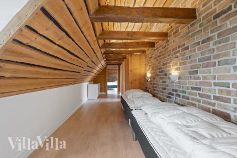 Sovrum i lyxstuga nr 679 i Vestjylland