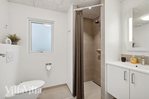 Ett av badrummen i lyxstuga nr 647