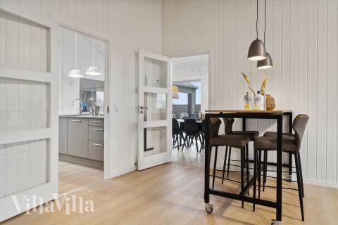 Tävla i sommarhusets aktivitetsrum när ni besöker lyxhus nr 630 i Fyn och öar.