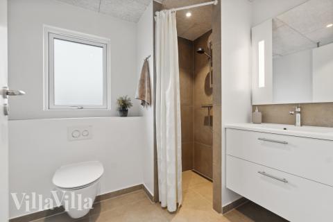 Ett av badrummen i lyxstuga nr 630