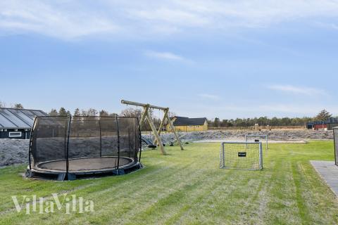 Stort utbud av utomhusaktiviteter vid lyxhus nr 652 i  Nordjylland.