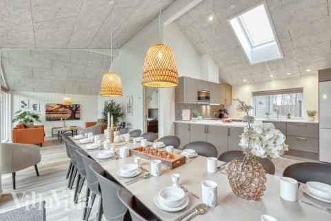 Lyxstuga nr 767 har ett fantastiskt vardagsrum.