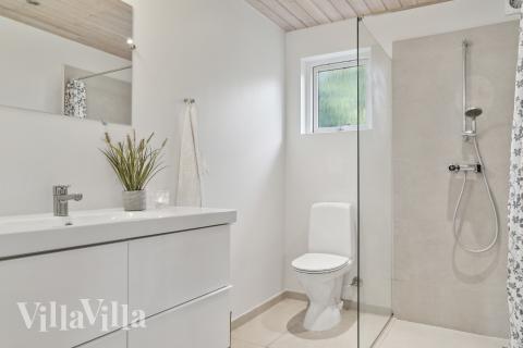 Ett av badrummen i lyxstuga nr 681