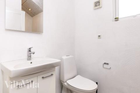 Ett av badrummen i lyxstuga nr 218