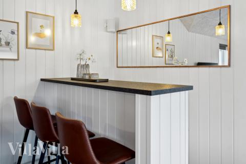 Sommarstuga 663 är utrustad med egen bar