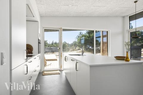 Köket i lyxstuga nr 687 är generöst inrett.