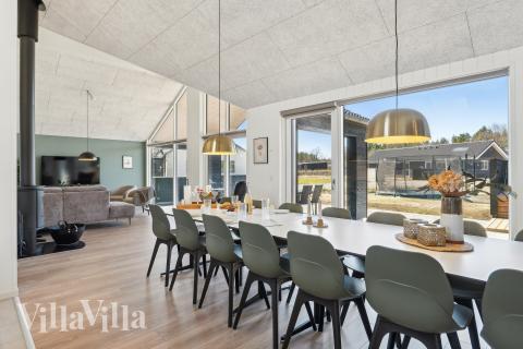 Lyxstuga nr 666 har ett fantastiskt vardagsrum.