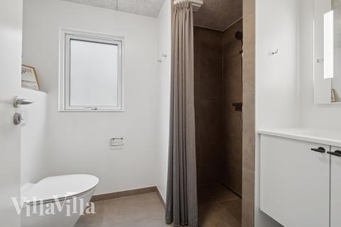 Ett av badrummen i lyxstuga nr 622