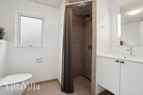 Ett av badrummen i lyxstuga nr 621