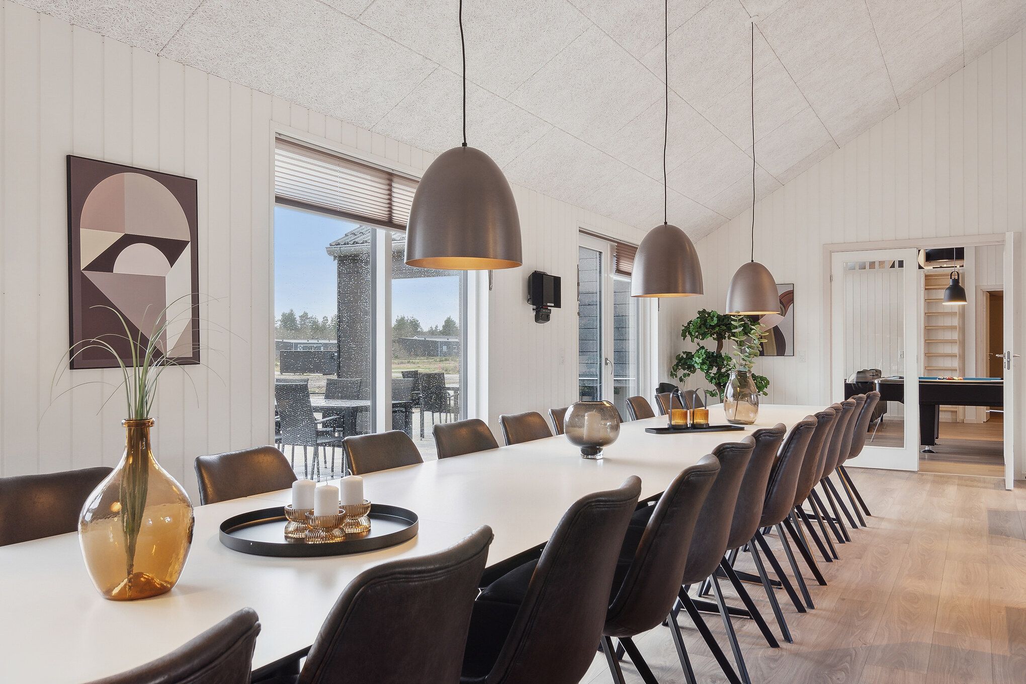 Välinrett kök i lyxstuga nr 695 i Fyn och öar.