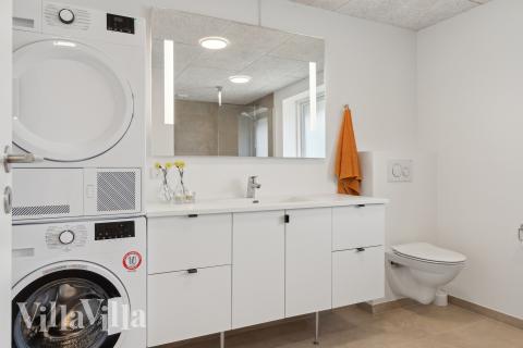 Ett av badrummen i lyxstuga nr 680