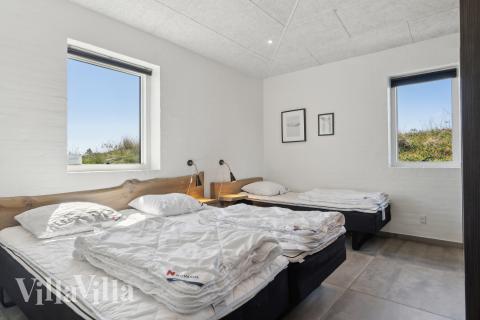 Det finns 18 sovplatser i lyxstuga nr 607