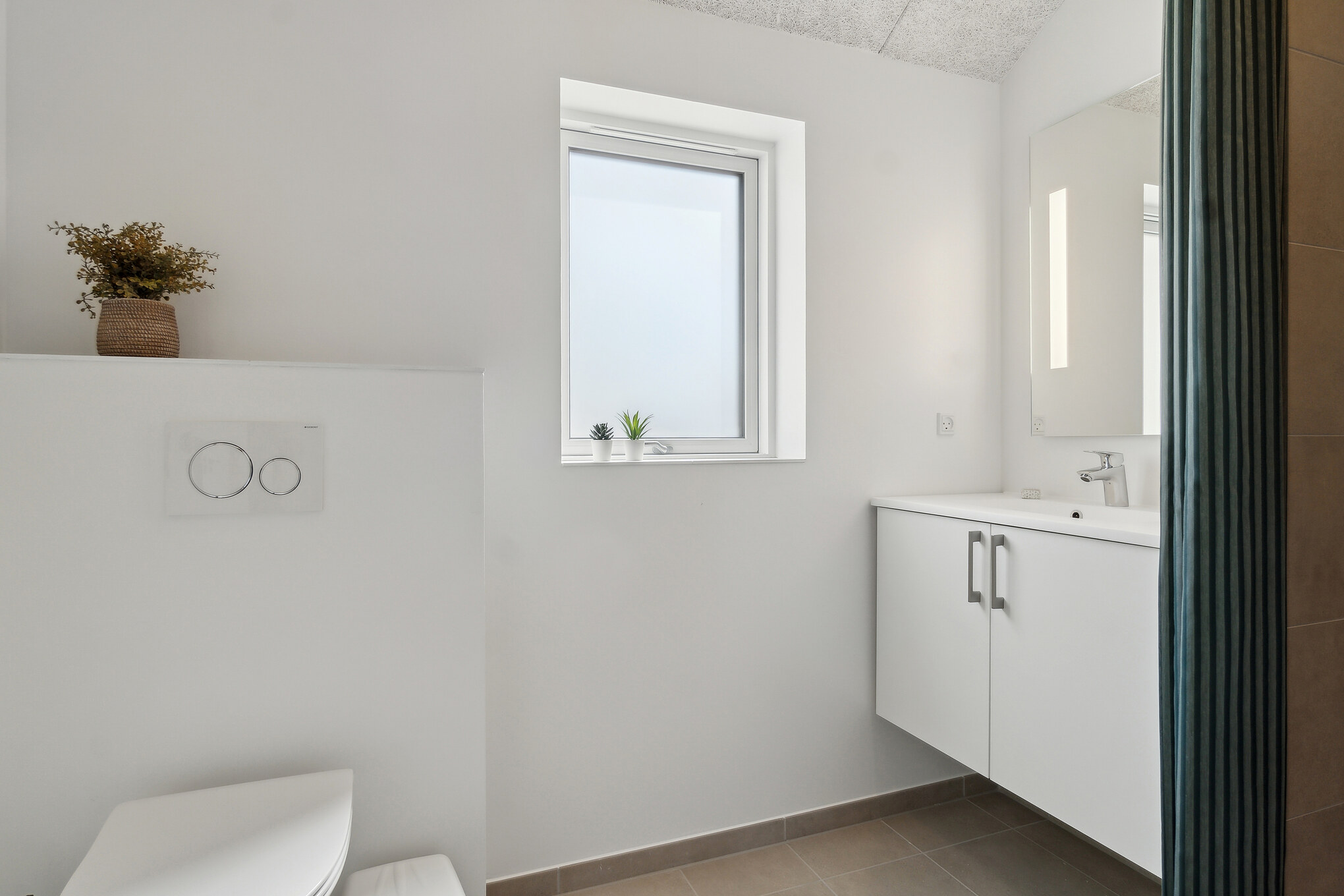Ett av badrummen i lyxstuga nr 807
