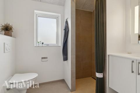 Ett av badrummen i lyxstuga nr 809