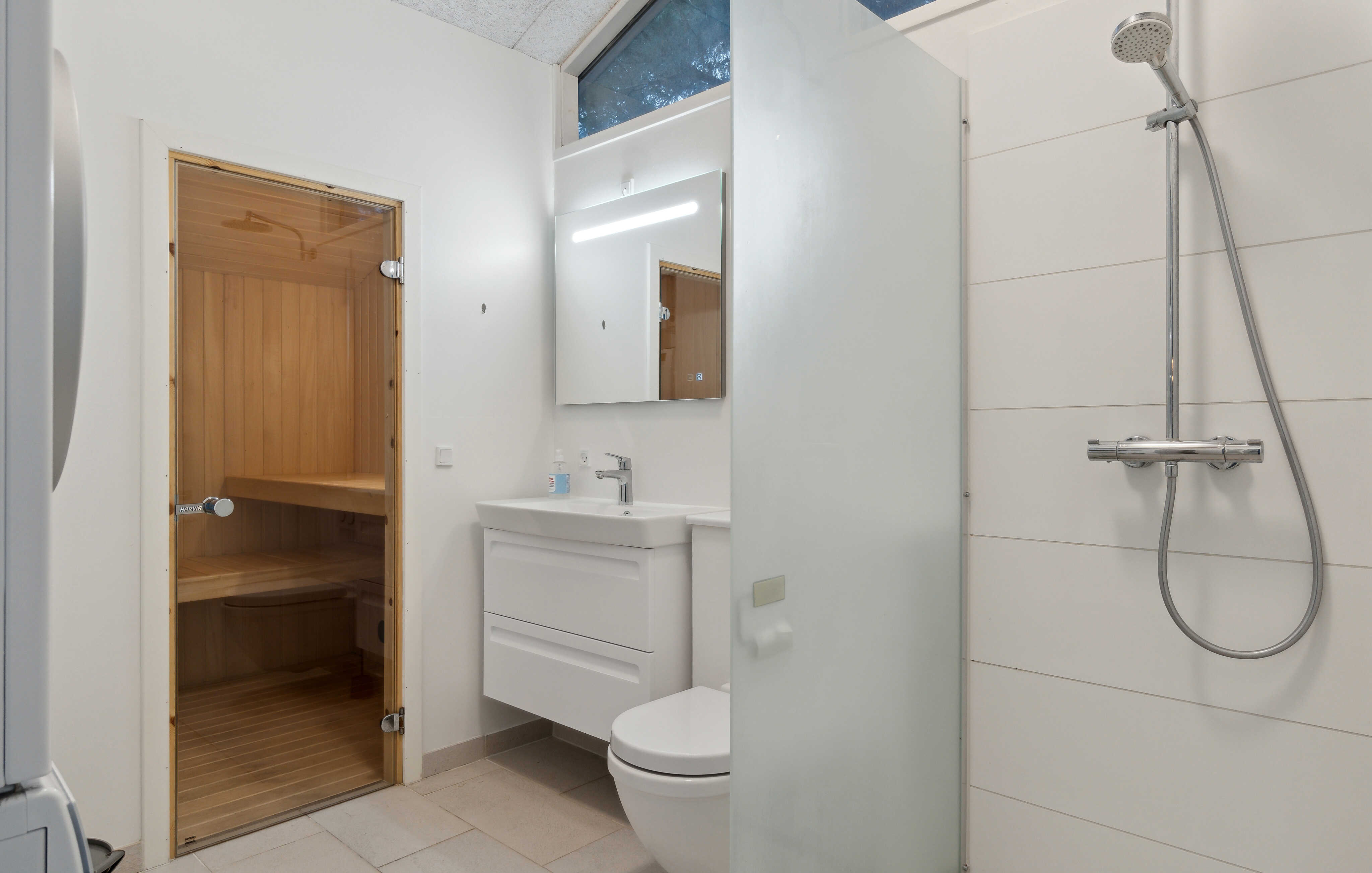 Ett av badrummen i lyxstuga nr 689