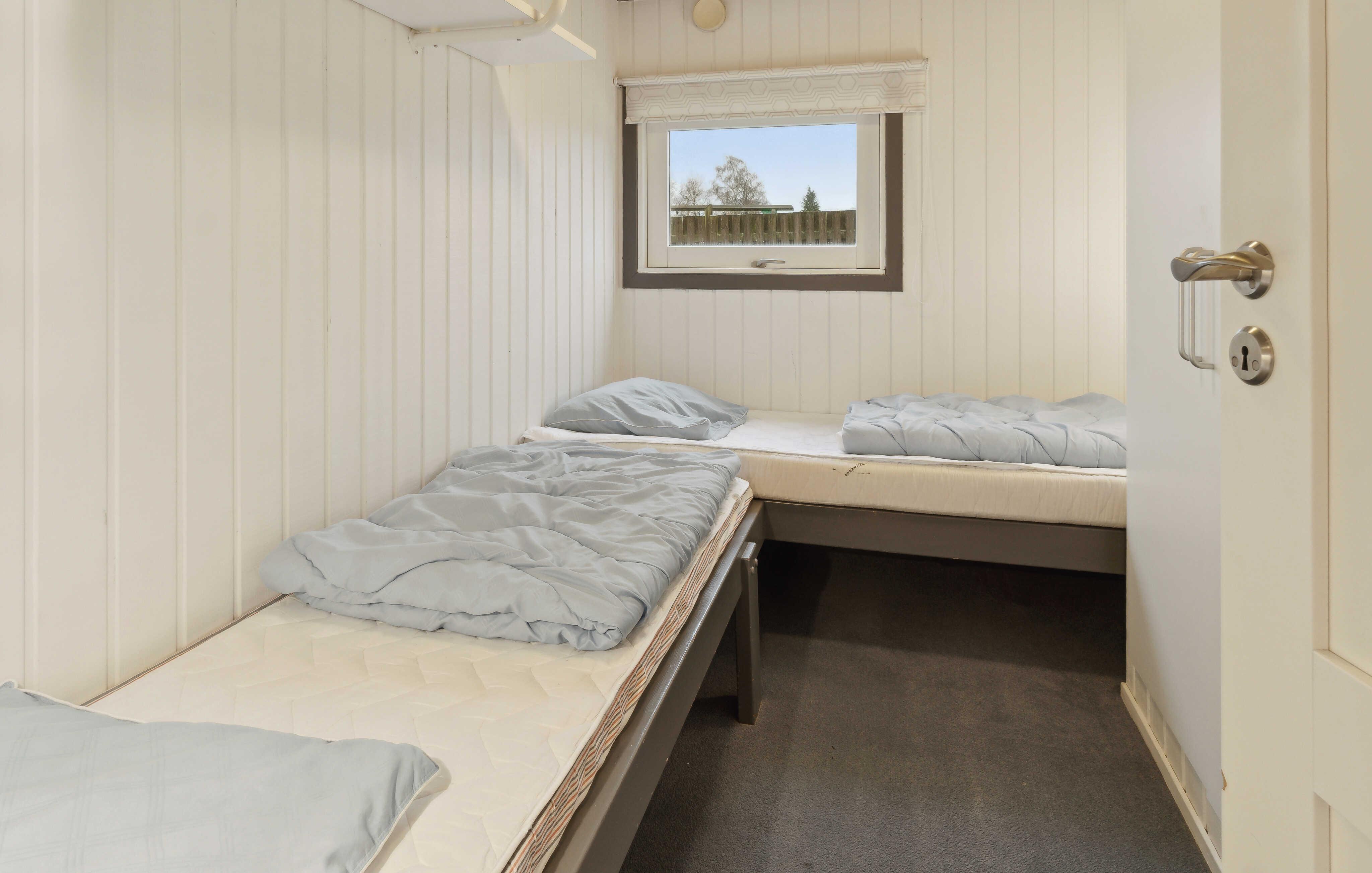 Det finns 12 sovplatser i lyxstuga nr 689