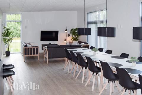 Lyxstuga nr 908 har ett fantastiskt vardagsrum.