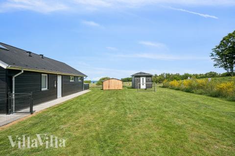 Stort utbud av utomhusaktiviteter vid lyxhus nr 690 i  Østjylland.
