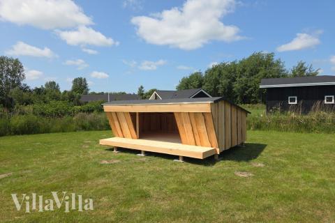 Stort utbud av utomhusaktiviteter vid lyxhus nr 343 i  Lolland/Falster/Møn.