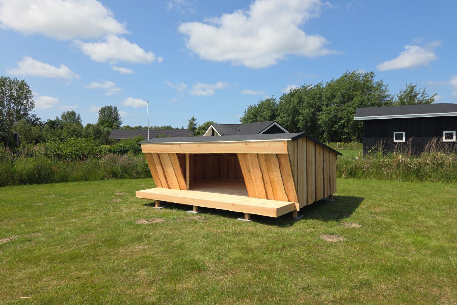 Stort utbud av utomhusaktiviteter vid lyxhus nr 343 i  Lolland/Falster/Møn.