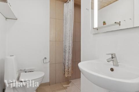 Ett av badrummen i lyxstuga nr 320