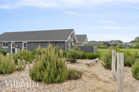 Stort utbud av utomhusaktiviteter vid lyxhus nr 458 i  Vestjylland.