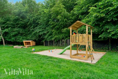 Stort utbud av utomhusaktiviteter vid lyxhus nr 320 i  Østjylland.