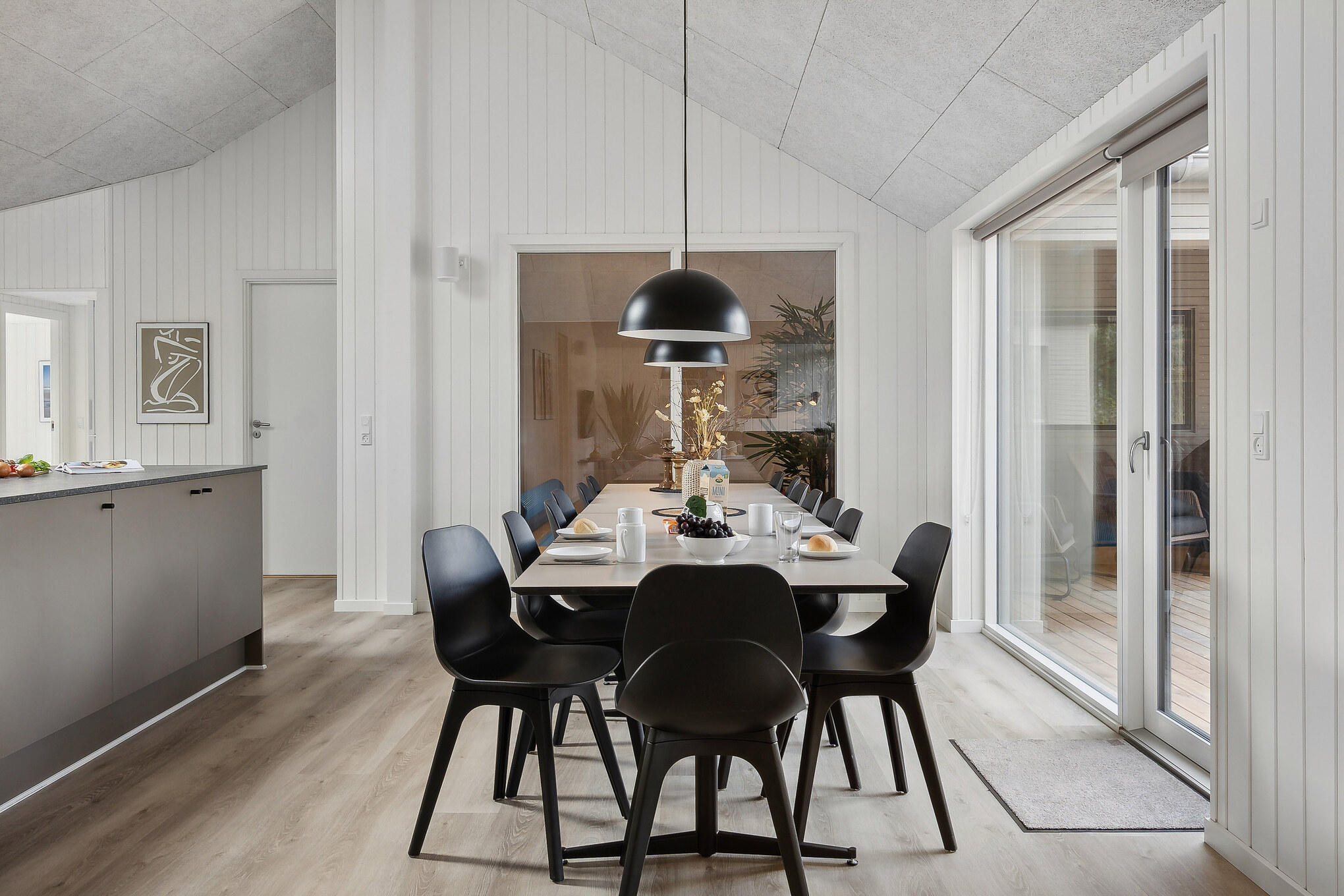 Lyxstuga nr 593 har ett fantastiskt vardagsrum.