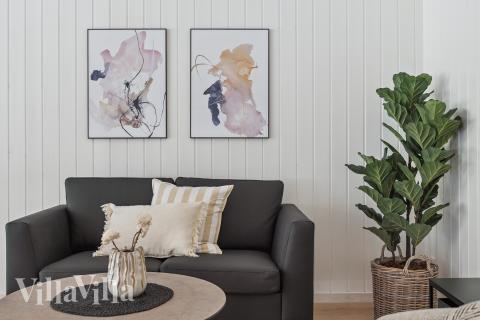 Aktivitetsrum i lyxstuga nr 815 med 10 sovrum och plats för 26 personer.