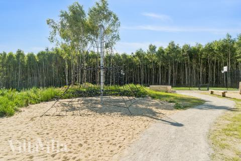 Stort utbud av utomhusaktiviteter vid lyxhus nr 832 i  Østjylland.