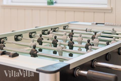 Tävla i sommarhusets aktivitetsrum när ni besöker lyxhus nr 616 i Fyn och öar.