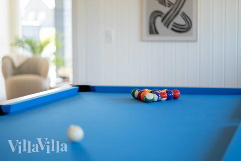 Tävla i sommarhusets aktivitetsrum när ni besöker lyxhus nr 696 i Fyn och öar.