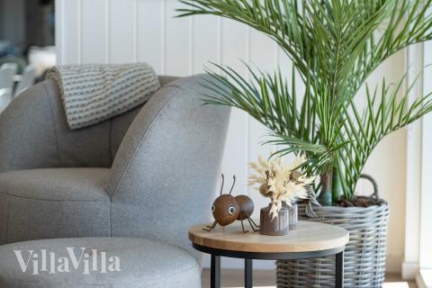 Lyxstuga nr 696 har ett fantastiskt vardagsrum.