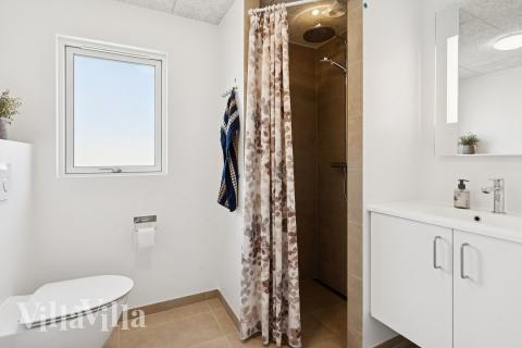 Ett av badrummen i lyxstuga nr 696