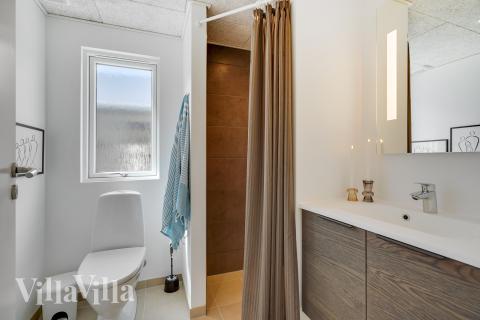 Ett av badrummen i lyxstuga nr 900