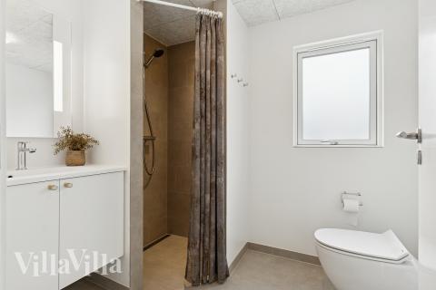 Ett av badrummen i lyxstuga nr 697